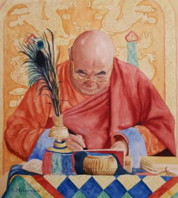 Mongolian Monk